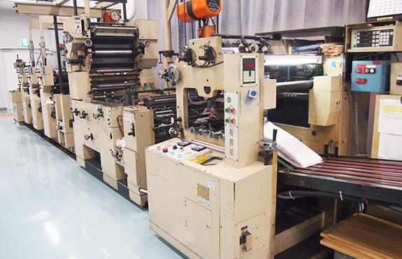 商業印刷全般の機器